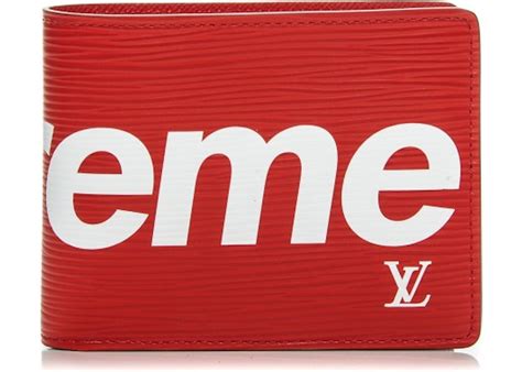 louis vuitton supreme wallet|supreme louis vuitton wallet stockx.